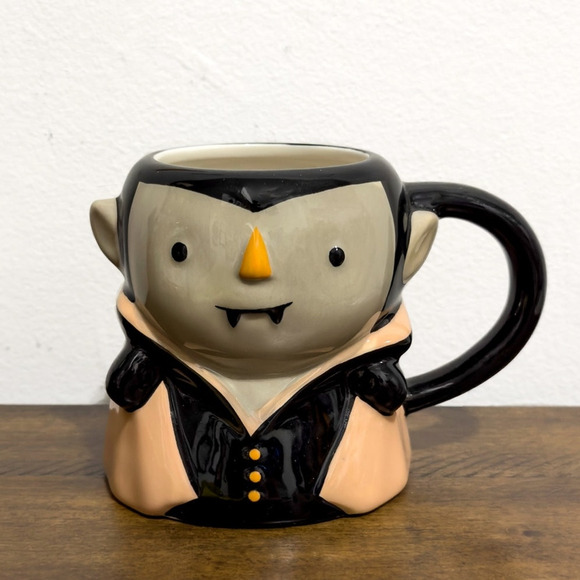 NWT: Hyde & Eek! - Halloween, Vampire, Stoneware Coffee Mug (15 oz) - Picture 1 of 5